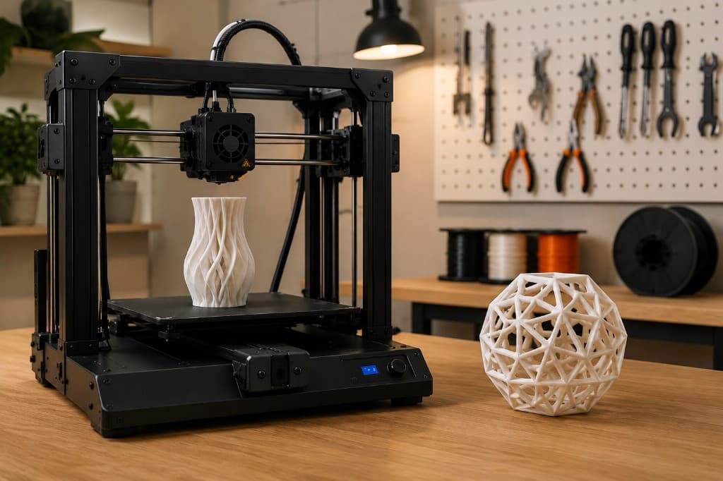 Imprimante 3D et objets imprimés : fabriquer ce que l'on a conçu.